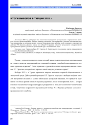 ИТОГИ ВЫБОРОВ В ТУРЦИИ 2023 Г