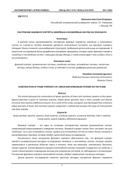 ПОСТРОЕНИЕ ФАЗОВОГО ПОРТРЕТА ЛИНЕЙНЫХ И НЕЛИНЕЙНЫХ СИСТЕМ НА ПЛОСКОСТИ