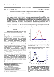 Рекомбинационные стоки в гетерофазных пленках CdS-PbS
