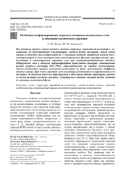Особенности формирования скрытого свинцово-силикатного слоя  в монокристаллическом кремнии