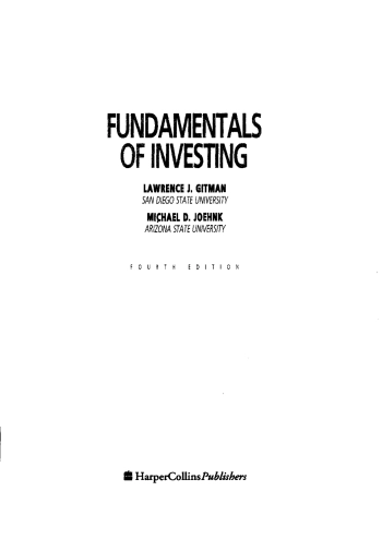 Основы инвестирования